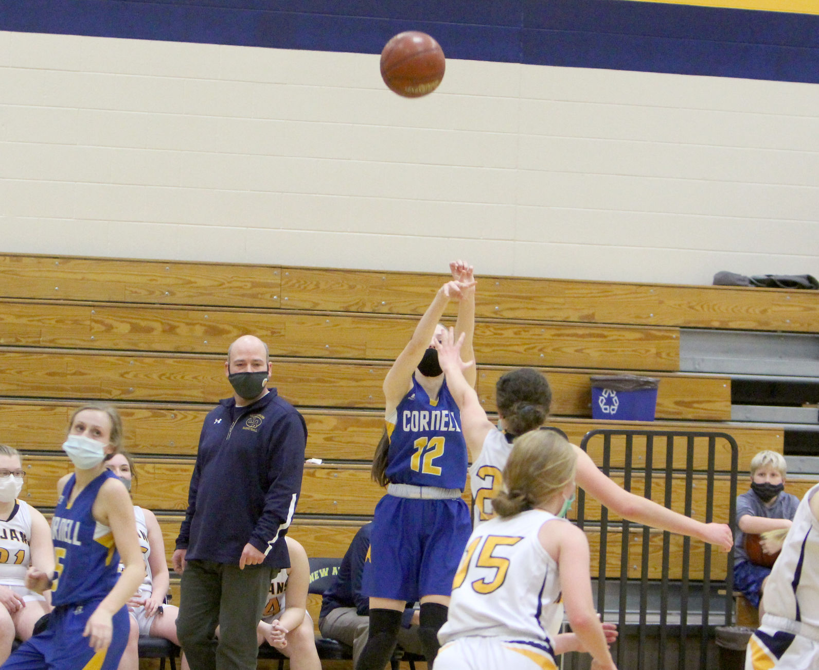 Cornell at New Auburn girls basketball 1-15-21